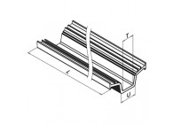 Rubberprofiel voor Easy Alu  glasframebuis