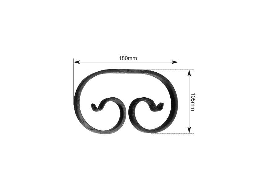 VOLUTE 180MM.