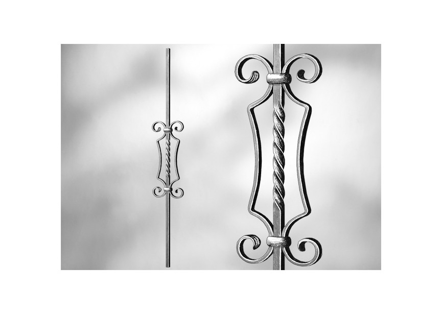 BALUSTRE # 12MM - LONGUEUR 1000MM