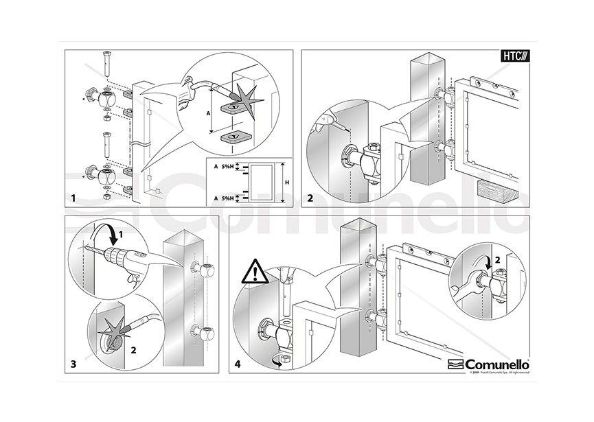 160XL~~COMUNELLO POORTTOEBEHOREN 160XL