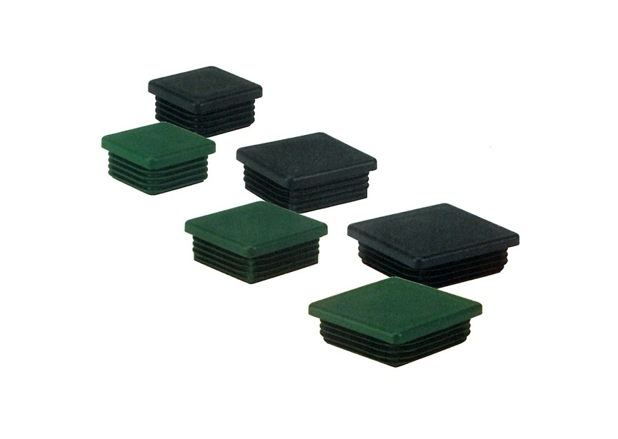 P00003574-9005 - Prix par pièce,achat par 250 pcs-bouchon pour profils 50x50mm-noir