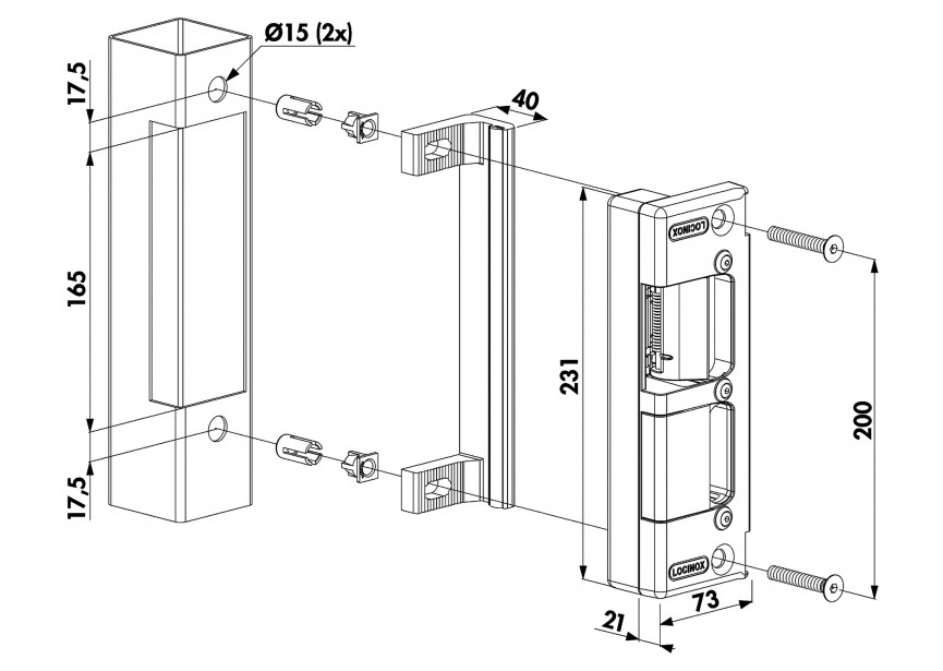 SEH-E~~P00008664 - Elektrische opener voor hybrid-slot-impuls