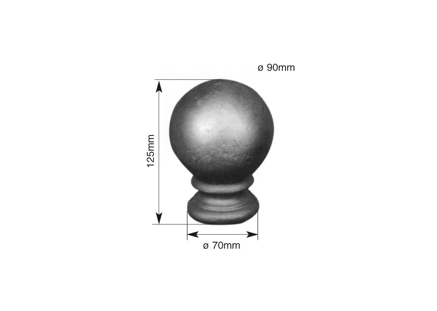 040R125~~LASBARE SIERKOP 125X70MM