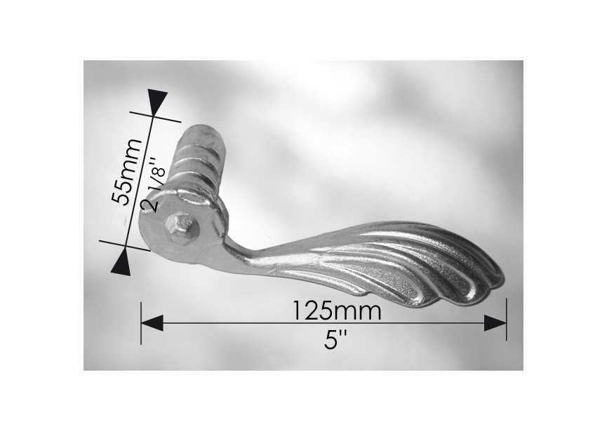 BEQUILLE EN FER FORGE  - NOUVEAU MODELE