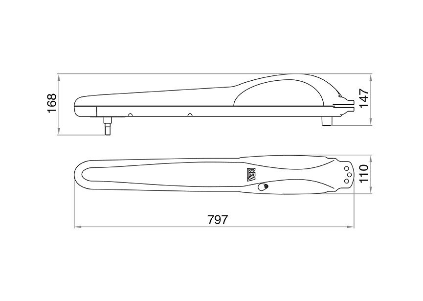 KIT MAC24/NET 2xMAC/24 + NET24N/C + Linear XS + LED24AI + 2