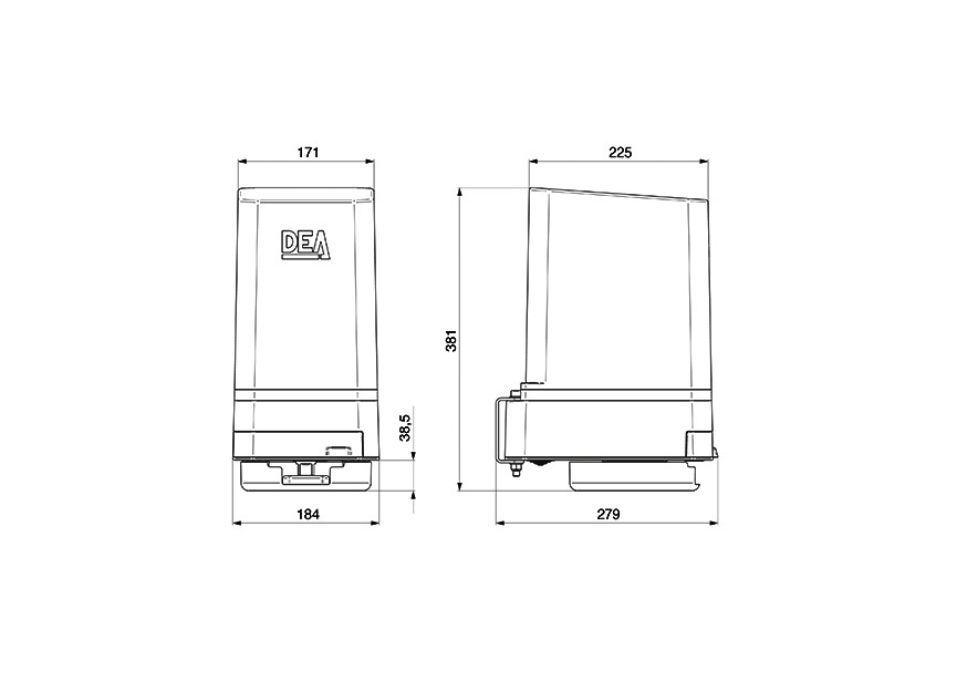 628060~~Draaipoortmotor GEKO X-2