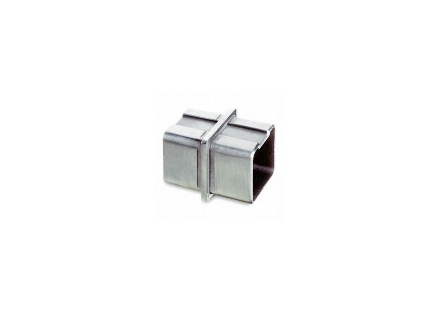 Raccord de liaison pour tube carré 40x40x2mm,