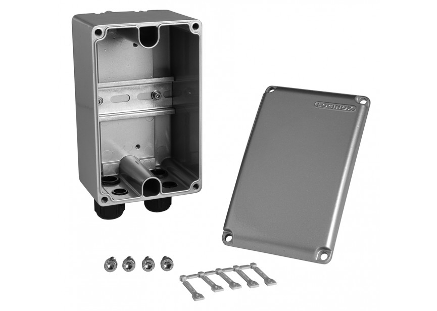 P00009301-SILV - Powerbox-Coffret pour transformateur-argent