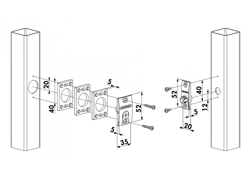 P00009300 - Ensemble de détection de position pour porte-unité autonome