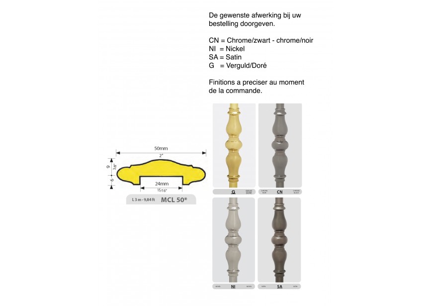 MAIN COURANTE FINITION - DORE