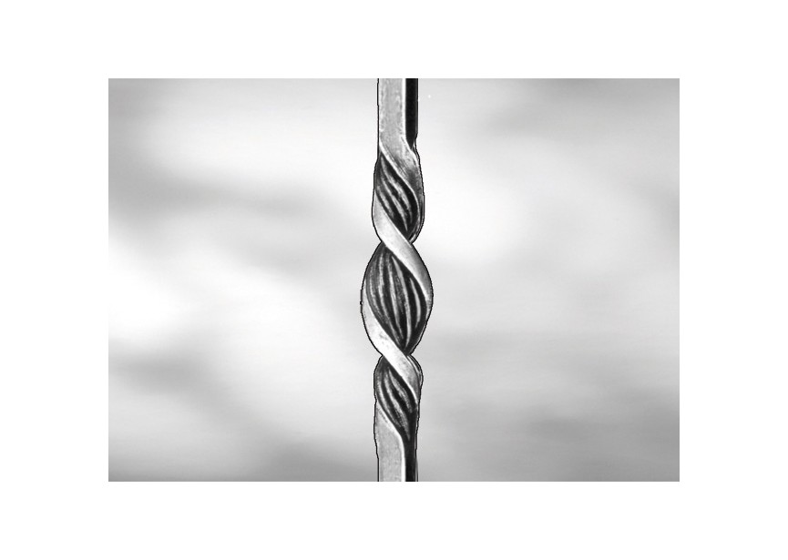 BALUSTRE #12 MM - LONGEUR 1000MM