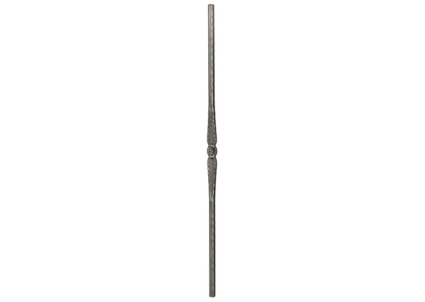 BALUSTRE MARTELE #12MM - LONGUEUR 1000MM