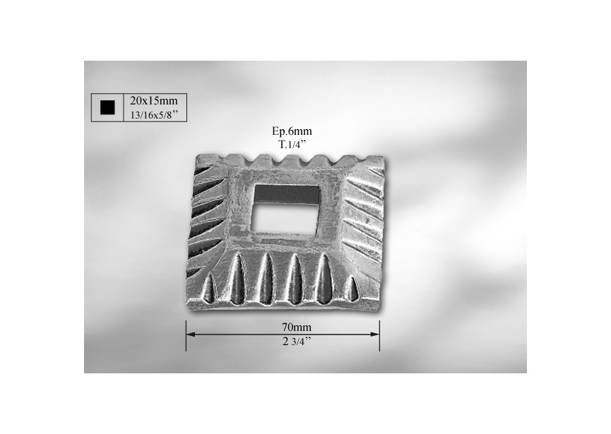 CACHE-SCELLEMENT # 20X15 MM.