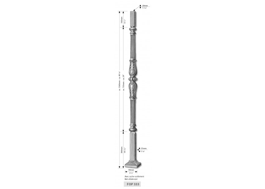 FOP333~~HOOFDBALUSTER