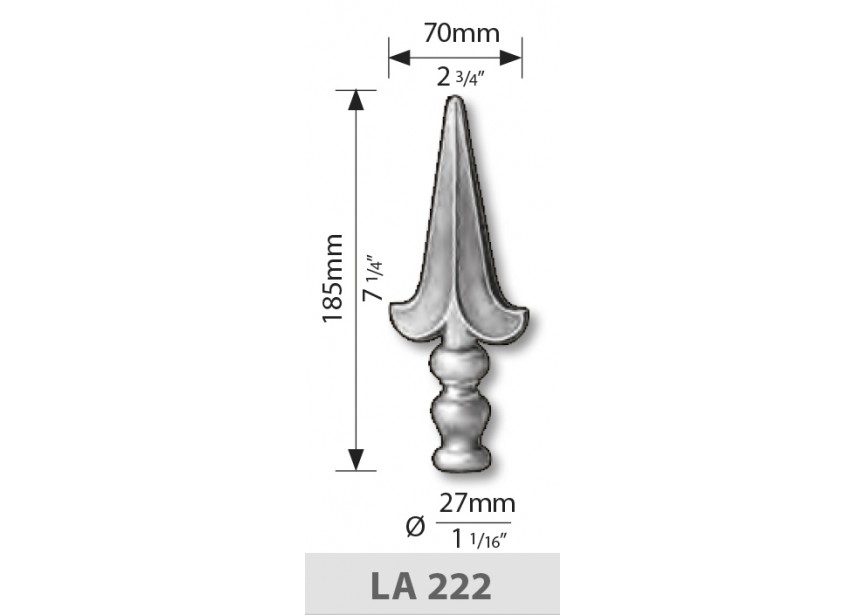 POINTE DE LANCE SOUDABLE