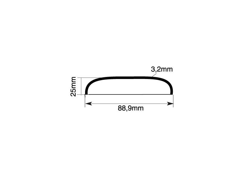 BOD88~~BUISBODEM 88,9MM.