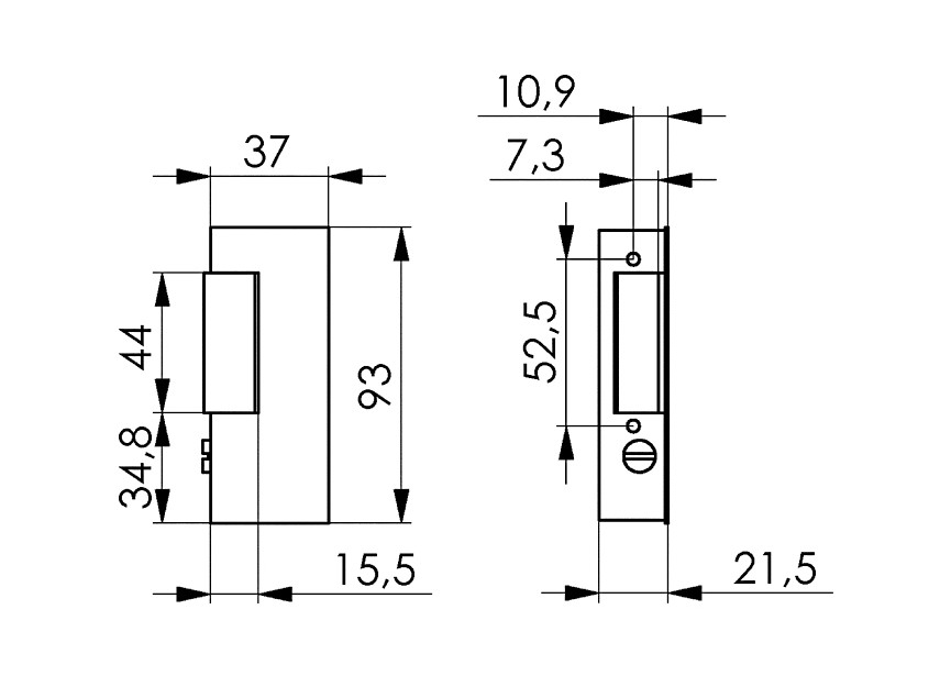 148EDINL~~Elektrisch slot