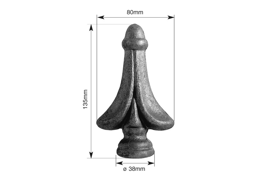 POINTE DE L.SOUD.135X80X38