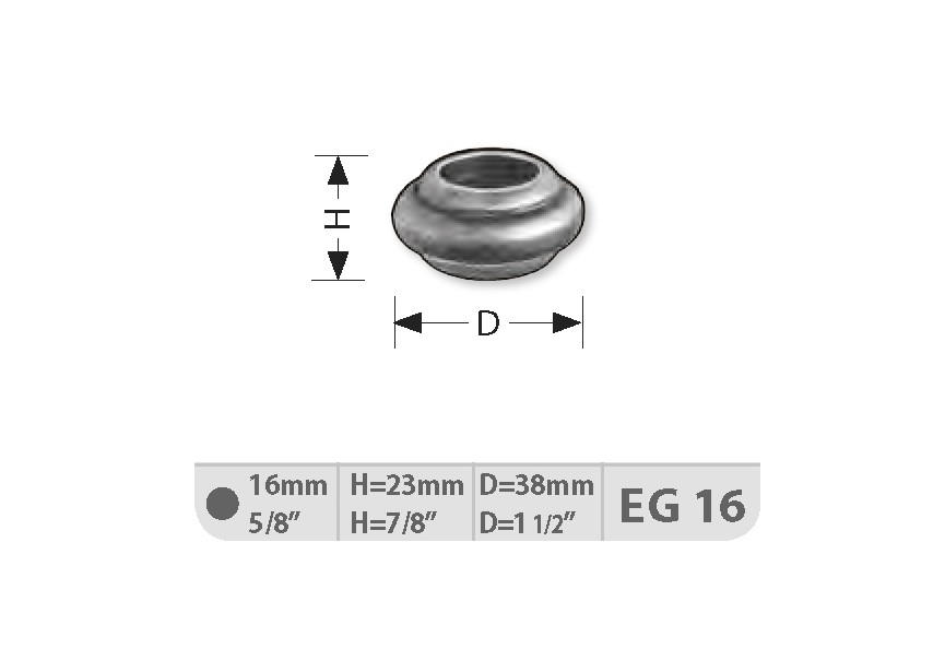 EG16~~GEDRAAIDE SIERRING -