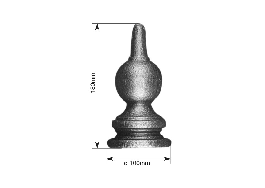 169-100~~LASBARE SIERKOP 180X100MM