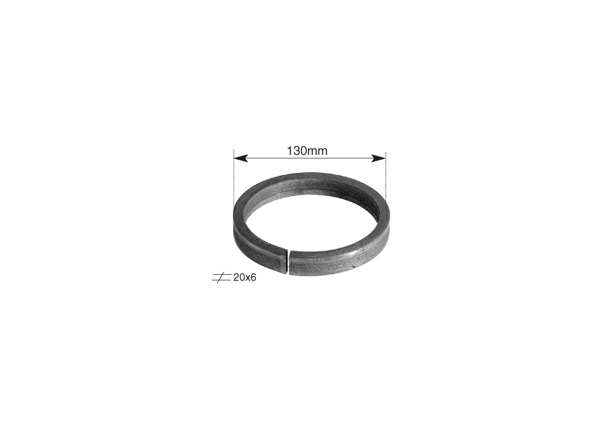 CR133~~RING - 130MM. - 20X6MM.