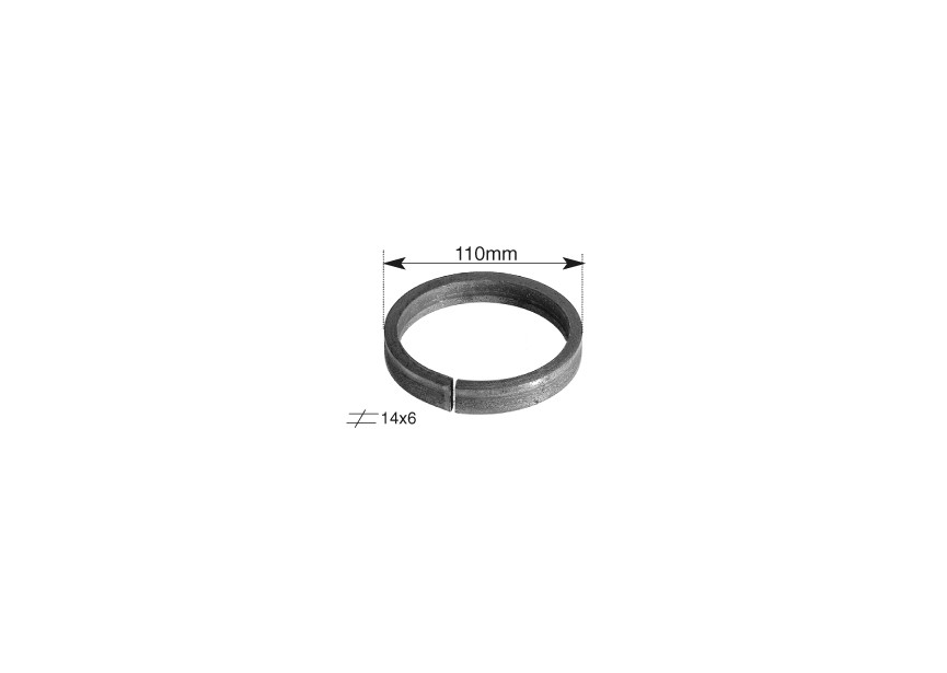 CR112~~RING - 110 MM 14X6MM.