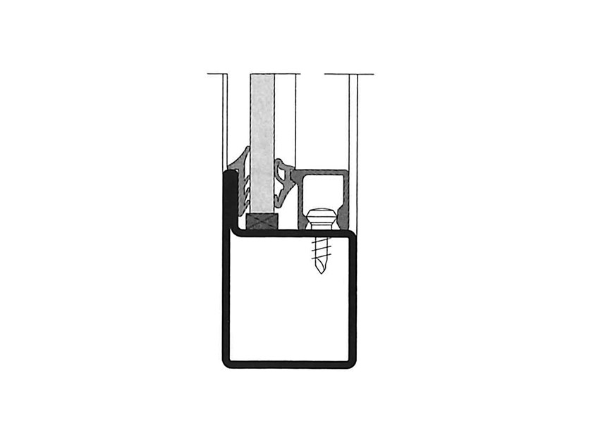 180-930106-25M~~~Caoutchouc détanchéité intérieur 4mm L=25m