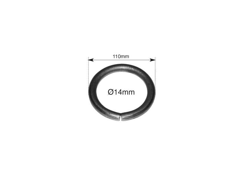 CERCLES DIAM 110 - ROND 14MM