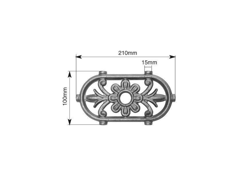 ELEMENT DECORATIF - DOUBLE FACE - 100 X 210