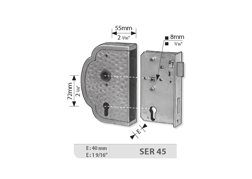 SER45~~LASB.SLOTK.MET VERZINK.SLOT