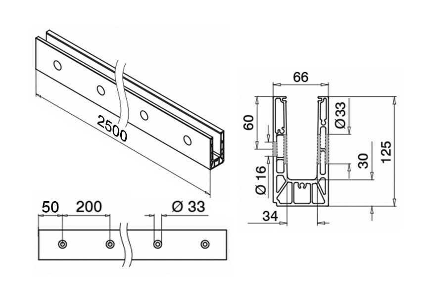 168230-025-00-18~~L=2500mm,EG Smart,vloerprofiel,zijmontage,alu,geanod.