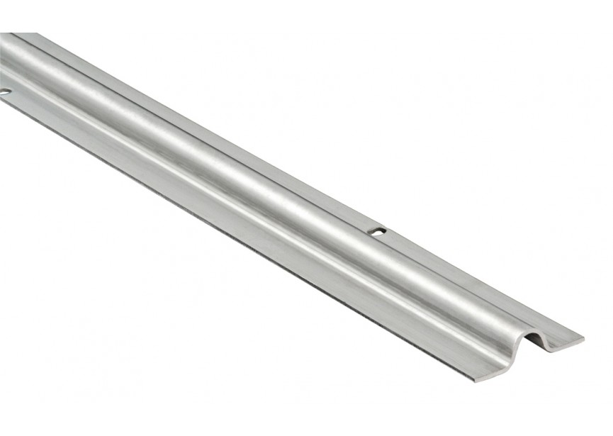 289I-3M~~GRONDRAIL RAPIDO TE SCHROEVEN - 3 M. INOX