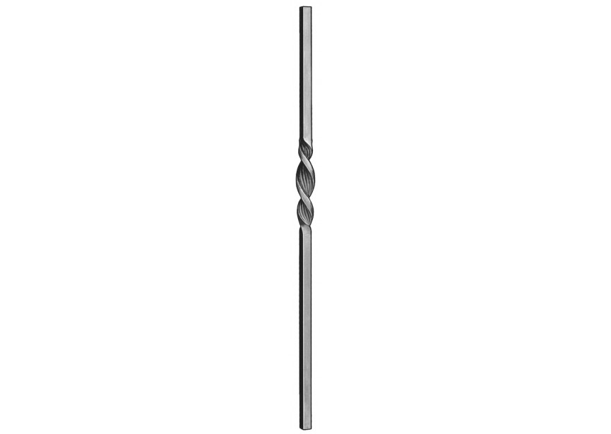 P101~~HOOFDBALUSTER - LENGTE 120 CM-TOT UITPUTTING STOCK