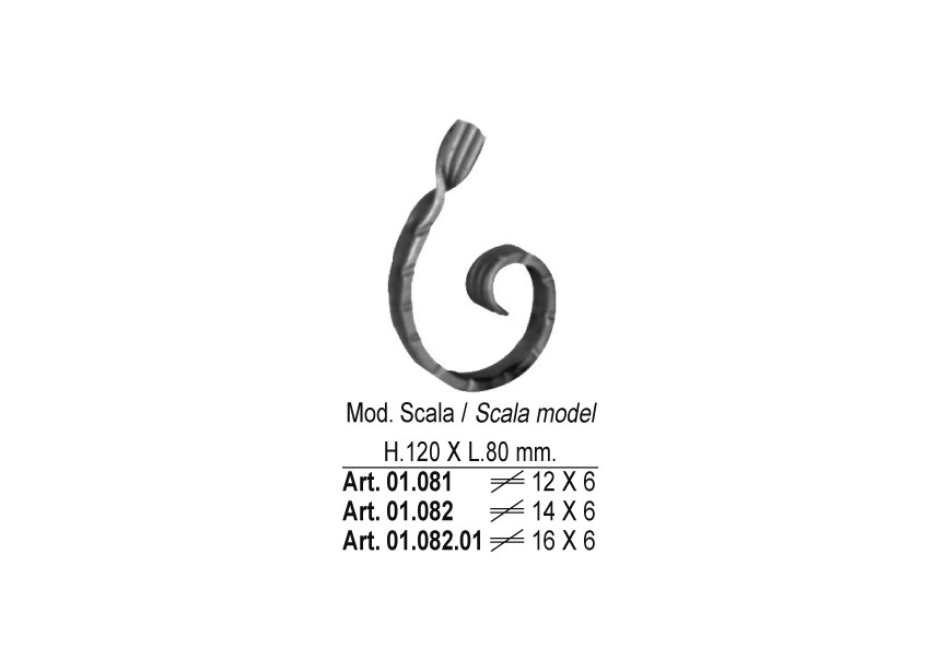 01.082.01~~C-KRUL 120X80MM - 16X6MM