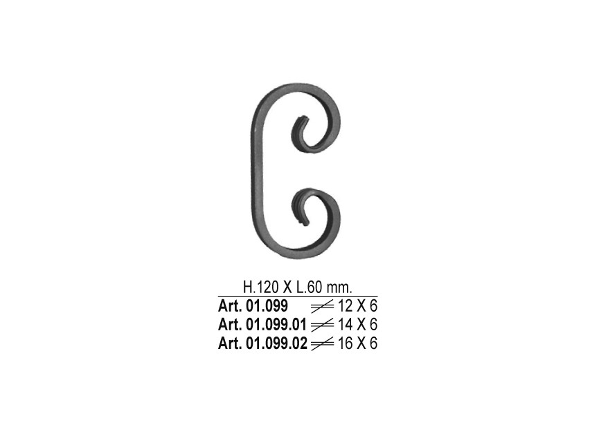 01.099.02~~C-KRUL 120X60MM - 16X6MM