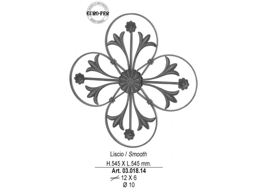 ELEMENT DECORATIF 545X545MM