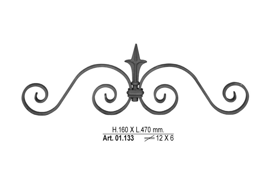 01.133~~KRUL 160X470MM 12X6MM