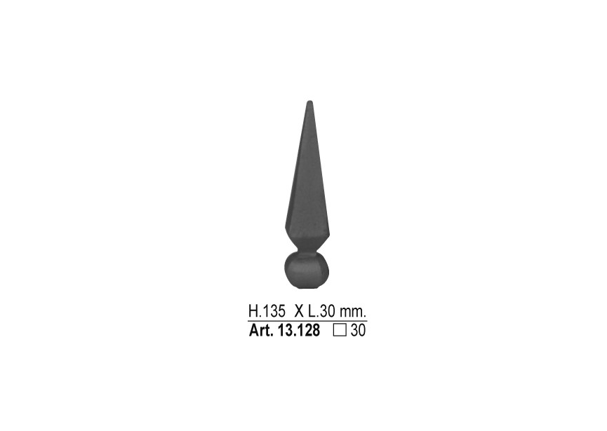 LANCE H 135X30MM # 30MM