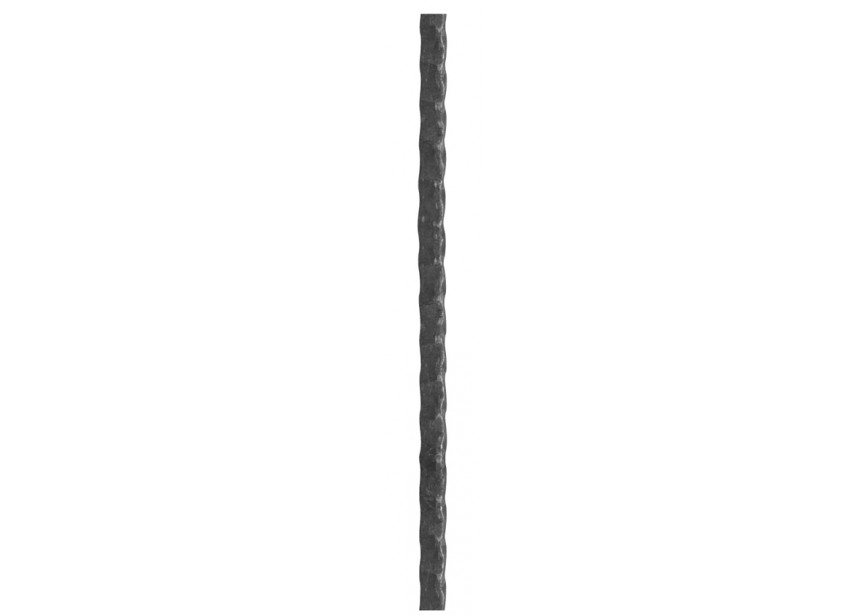 BARRE MARTELE 12X12MM - LONGUEUR 3M.