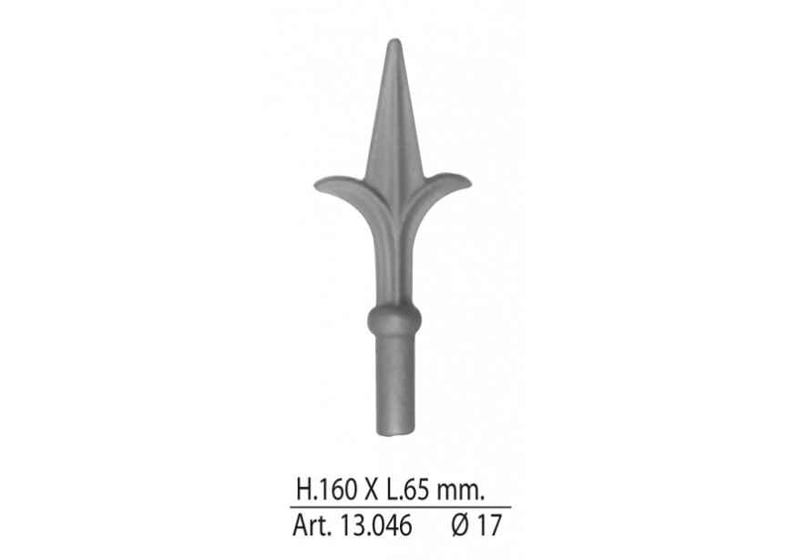 LANCE H 160X65MM o 17MM