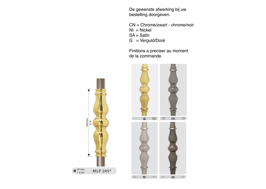 MLP245~~BRONS SIERHULS o 30MM