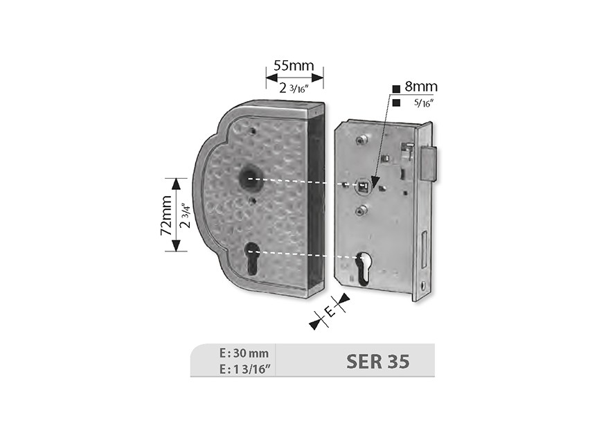 SER35~~LASB.SLOTK.+VERZINKT SLOT