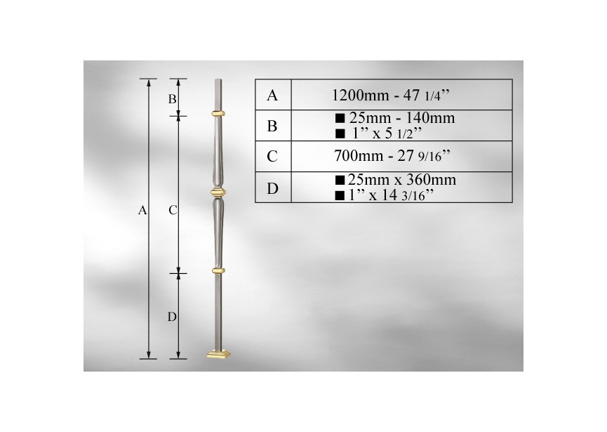 DEPART CLASSIC LONGUEUR 1200MM