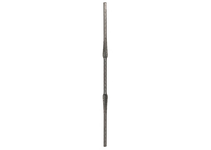 BALUSTRE MARTELE #14MM - LONGUEUR 1000MM