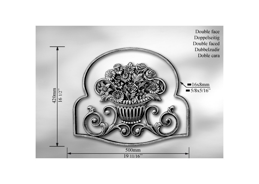 ELEM.DECORATIF DOUBLE FACE