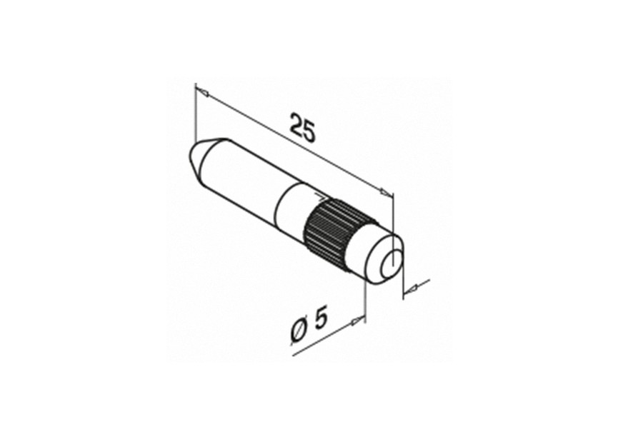 143005~~VERBINDINGSSTIFT PRO RVS316 VERP. 6ST / PRIJS PER ST!