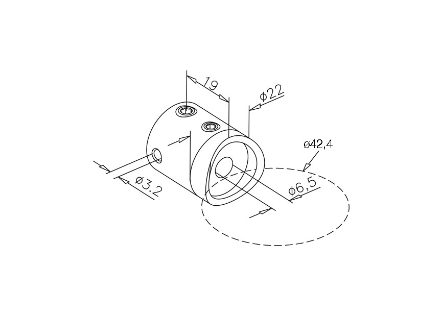 137450-042-00~~EASY FIX DWARS STAFHOUDE VOOR DRAAD