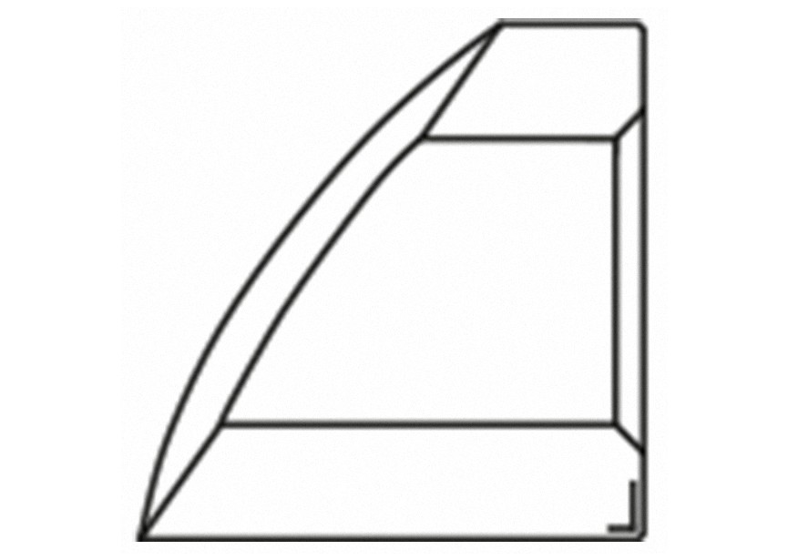 Douille 35° p/ câble 3,2-4mm, fixat° s/ tube 42,4