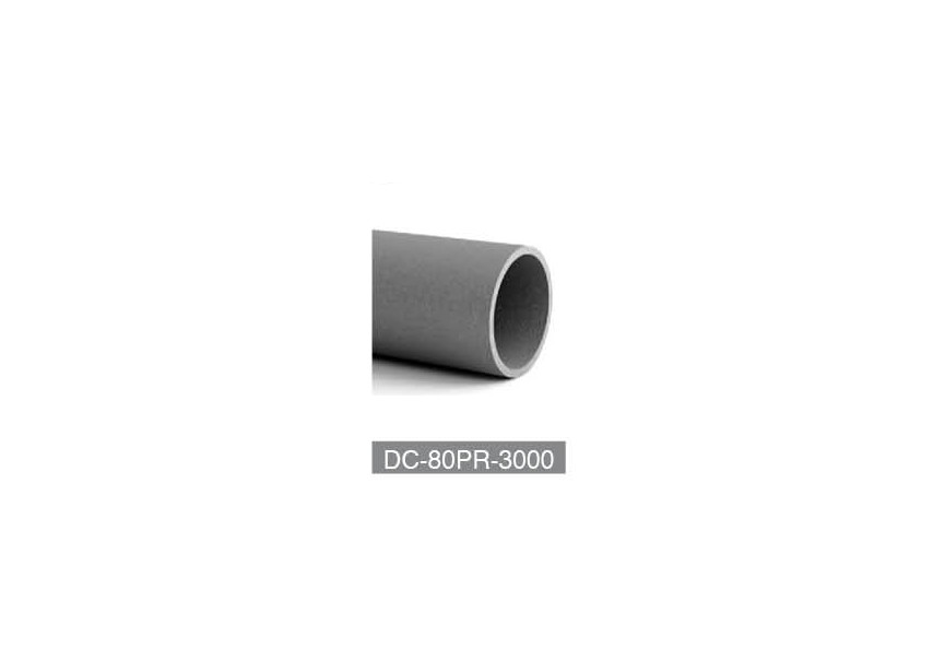 DC-80PR-3000~~RONDE PAAL VOOR KOLOM 80MM - L.3000MM