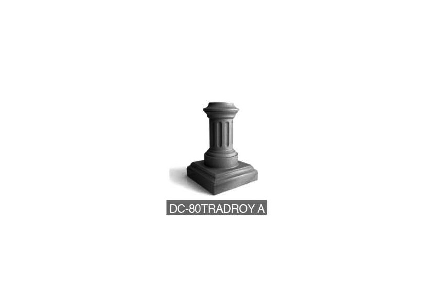 EXTREMITE POUR COLONNE 80MM - TRADITION ROYAL A